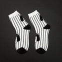 Fall New Preppy Style Cartoon Illustration Portrait Socks