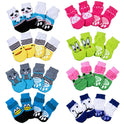 High Quality Non-slip Sole Socks Teddy Corgi Cat Supplies 4 Pack