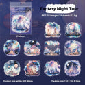 PET Large Size Night View Sticker Package