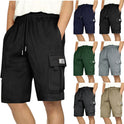 Workwear Shorts Men's Summer Korean Style