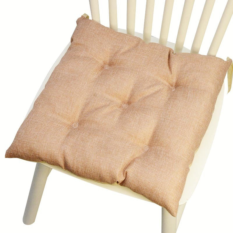 Multicolor Linen Five-circle Chair Cushion Chair Cushion