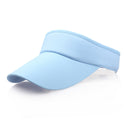 Sun Hat Visor Caps Summer Beach Sunhat Sport Headband Classic Cap Adjustable Sun Sports Visor Hat Baseball Cap