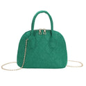 Felt Rhombus Chain Women's Elegant Shoulder Shell Bag