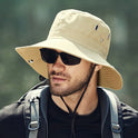 Summer New Men's Sun-shade Big Brim Sun Protection Hat