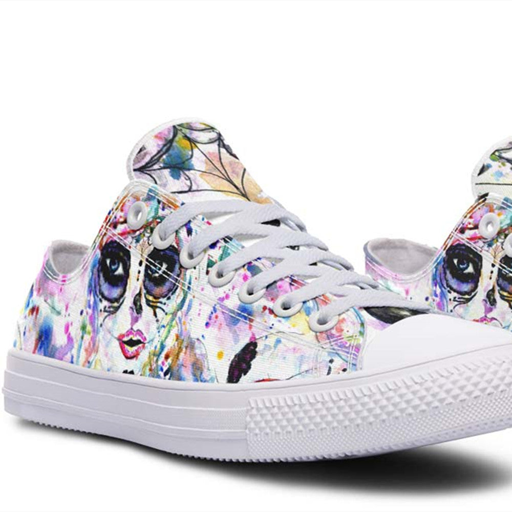 Fashion Print Couple Low-Top Canvas Shoes