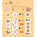 Sweet Notes Index Stickers PVC Marked Hand Tent Decoration Ins Study Notes