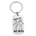 Creative Cartoon Stainless Steel Keychain