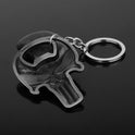 Creative Skull Shape Bottle Opener Keychain Pendant