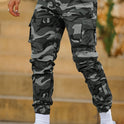 Multi-pocket Camouflage Ankle-tied Men's Overalls Fashion Sports Casual Pants Spring And Autumn