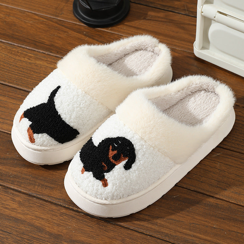 Non-slip Warm Wear-resistant Sausage Dog Slippers