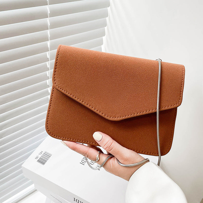 Fashion Leather Shoulder Messenger Small Square Bag