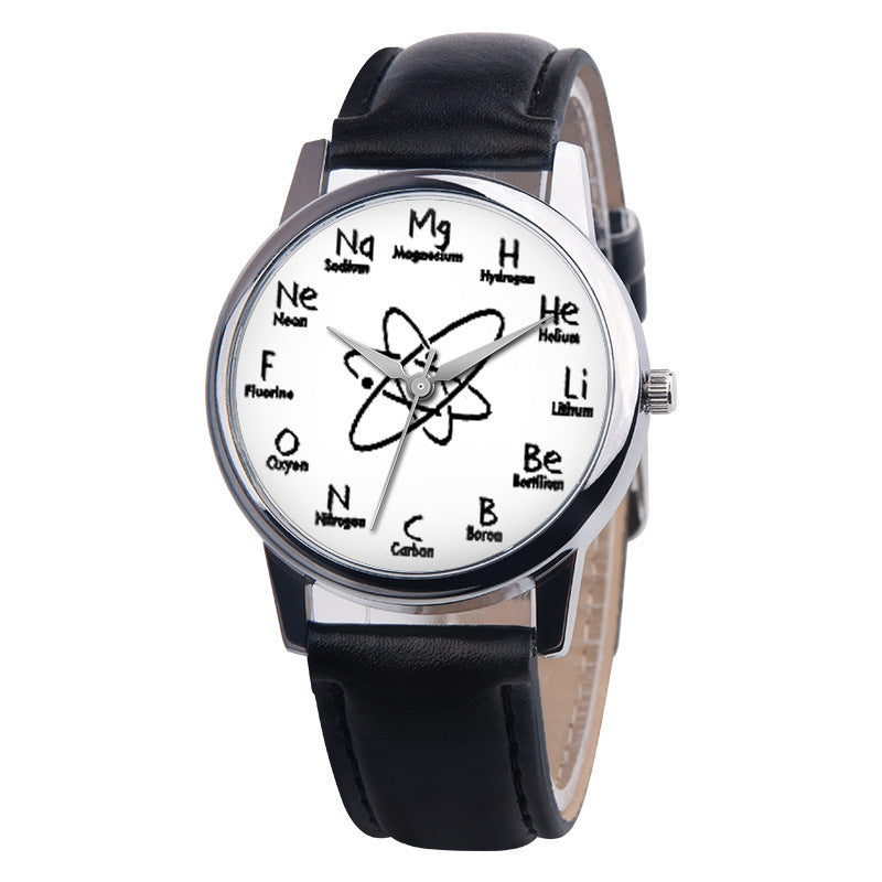 Chemical Molecular Fashion Watch Women's Watch Student Watch