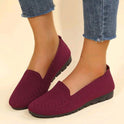 Casual Mesh Flats Shoes Fashion Solid Color Round Toe Loafers Cozy Lazy Shoes