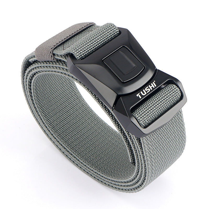 Quick Release Release Buckle Tactical Nylon Stretch Belt