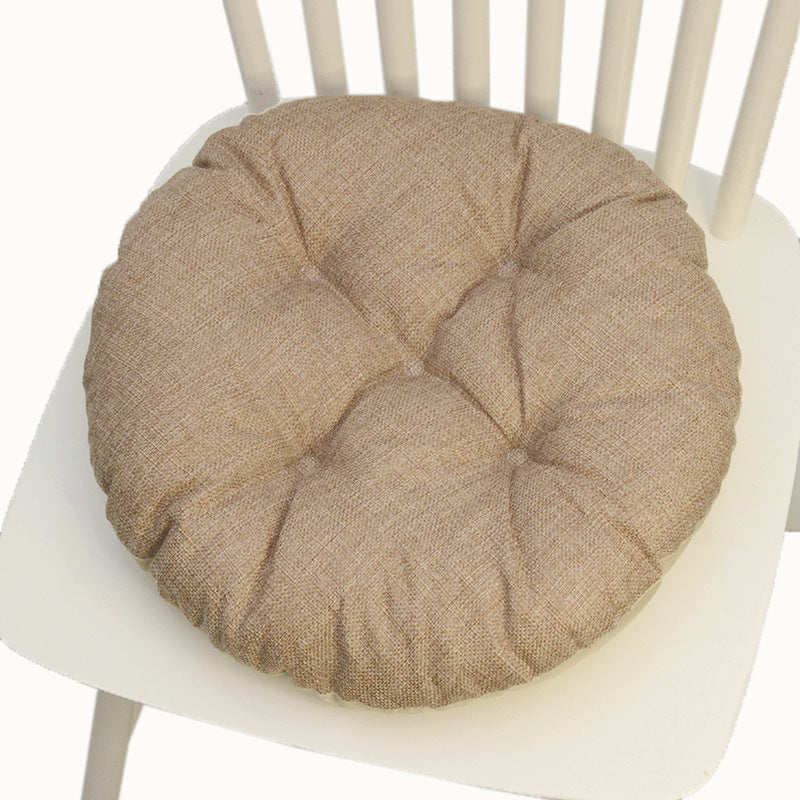 Multicolor Linen Five-circle Chair Cushion Chair Cushion