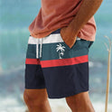 Hawaii Beach European And American Printed Casual Men's Shorts