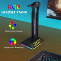 RGB Bracket Dual USBHUB Color Changing Headset Bracket Headset Display Rack