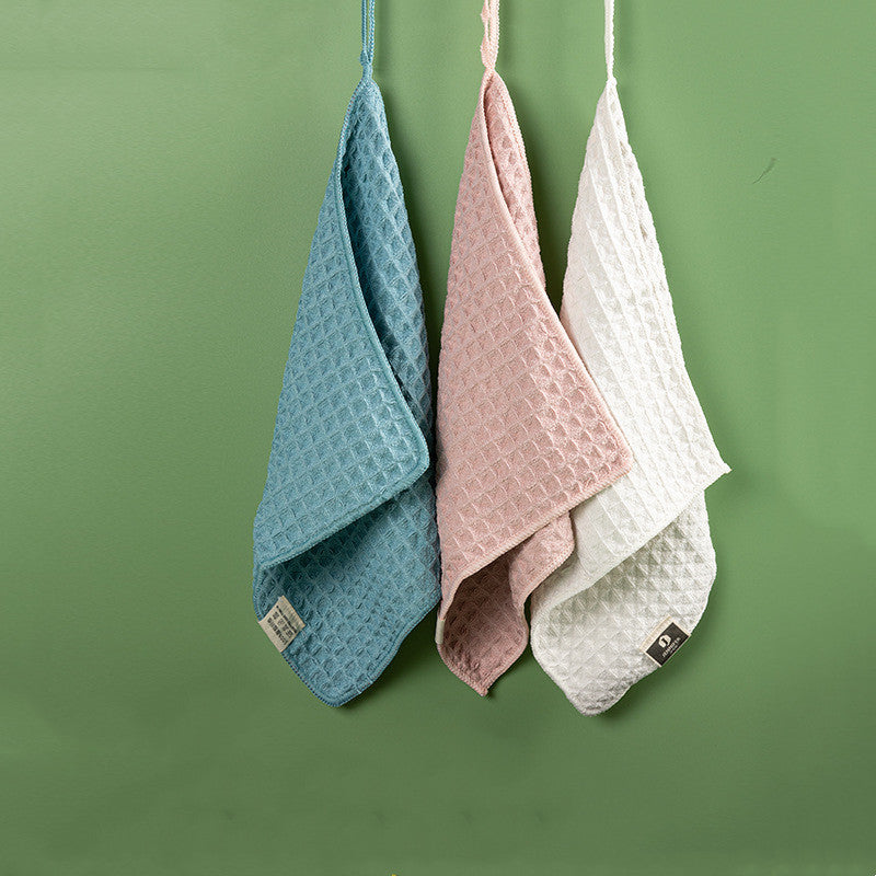 Microfiber Skin-friendly Non-lint Waffle Microfiber Towel