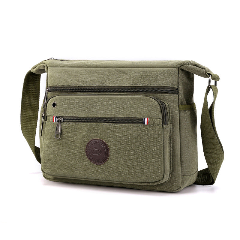 New Canvas Men's Shoulder Messenger Bag