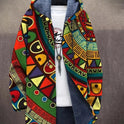 Fashion Digital Printing Fleece Padded Coat Jacket