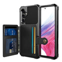 Card-inserting Leather Case Phone Protection Drop-resistant