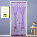 Punch-free Mosquito-proof Curtain Fabric Mesh Curtains Bedroom Lace Partition Four Seasons Household