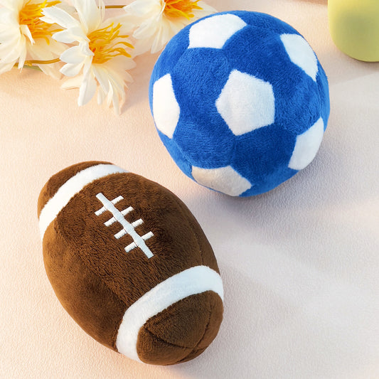 Football Rugby Interactive Puppy Training Toys Dog Pet Supplies