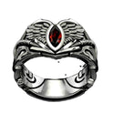 Fashion Retro Jacinth Horse Eye Ring