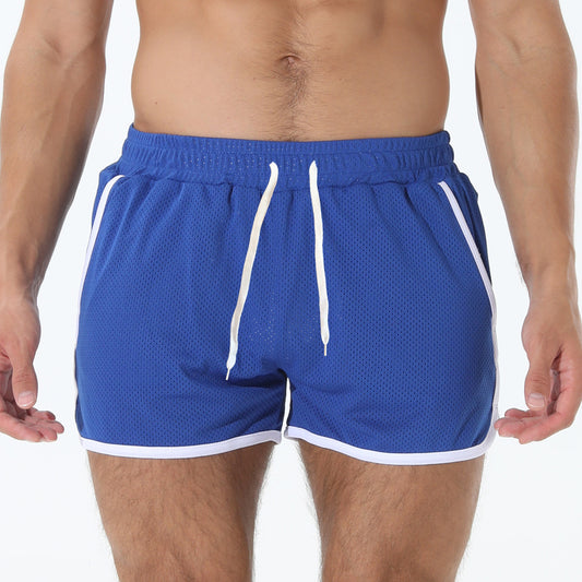 Men's Quick-drying Mesh Solid Color Shorts