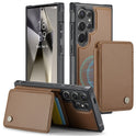 Magnetic Card Business Drop-resistant Leather Phone Case