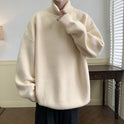 Solid Color Loose Pullover Inner Wear Sweater