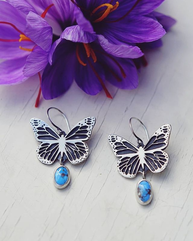 Women's Vintage Personality Butterfly Earrings