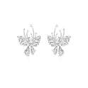 Hollow Butterfly Earrings For Women Niche Design