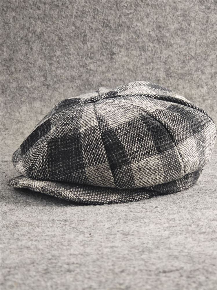 European And American Style Pattern Octagonal Cap