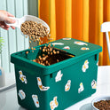 Cat Dog Food Storage Bucket Food Bucket Storage Box