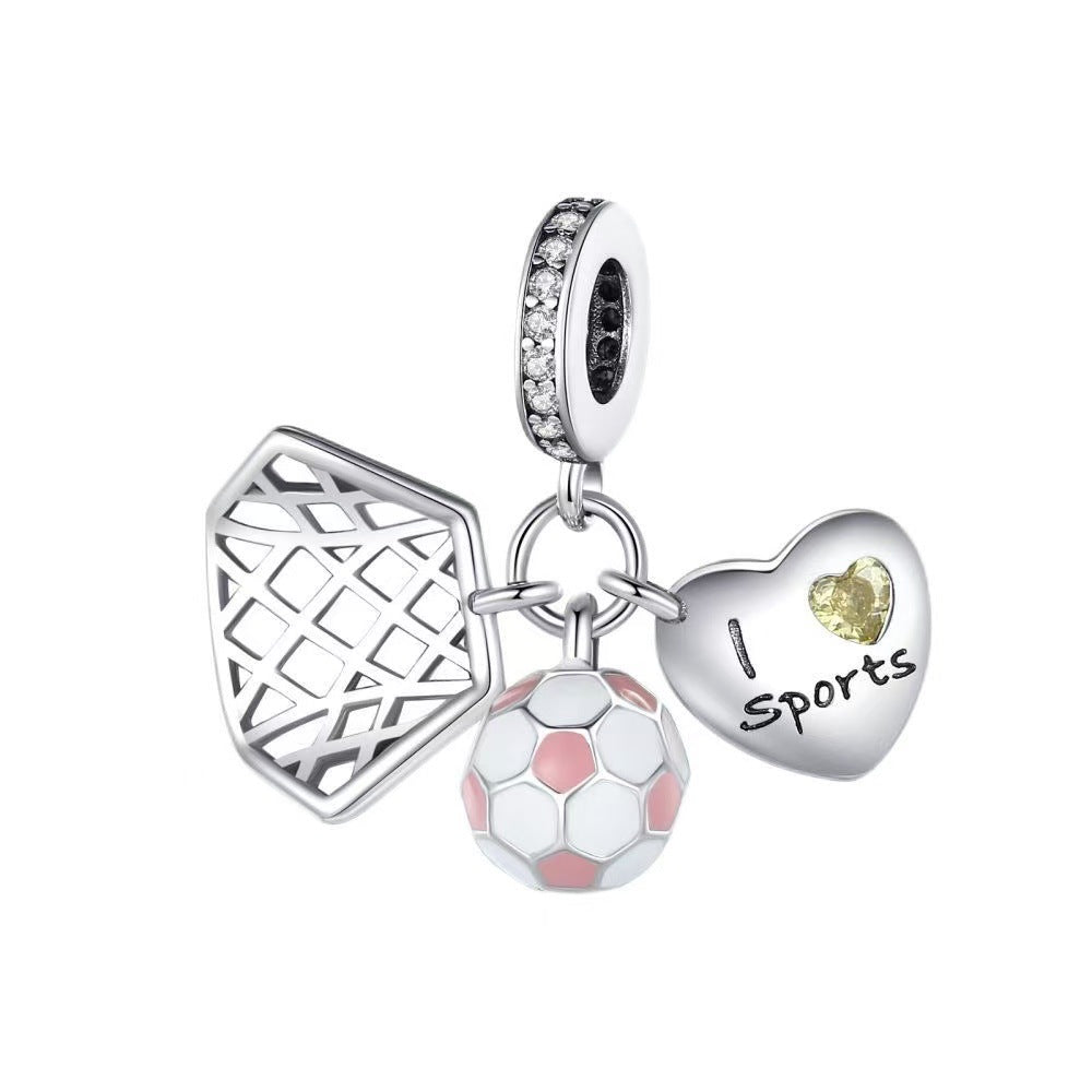 Lucky Tree Feet Love Series Three-piece Set Bracelet String Beads Pendant Ornaments