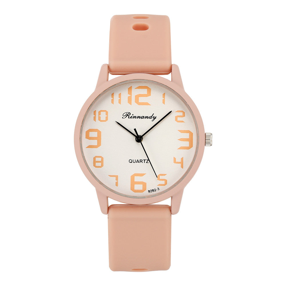 Fashion Jelly Color Sports Silicone Watch