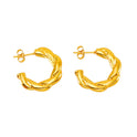 High-grade INS Style Special-interest Design 18K Stainless Steel Studs Female