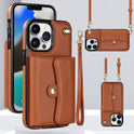 S23Ultra Card Organ Leather Case A13 Crossbody Phone Case