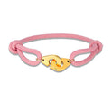 Popular Golden Handcuffs Carrying Strap Milan Rope Adjustable Bracelet