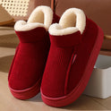 New Thickened Thermal Home Wear Indoor Ankle Wrap Cotton Shoes