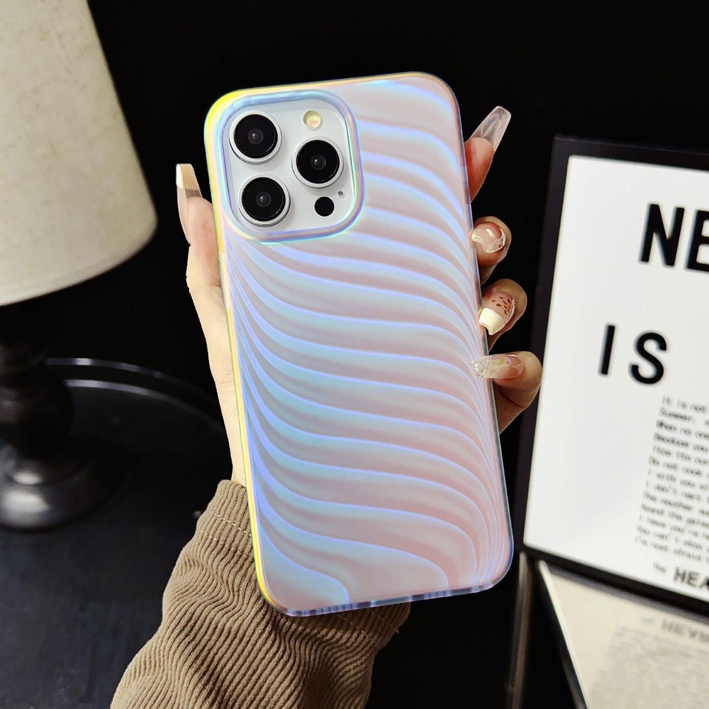 Frosted Double-layer Color-changing Drop-resistant Protective Cover