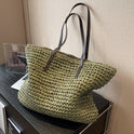 Women's Fashionable All-match Woven Shoulder Bag