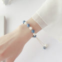 Freshwater Pearl Crystal Bracelet For Women