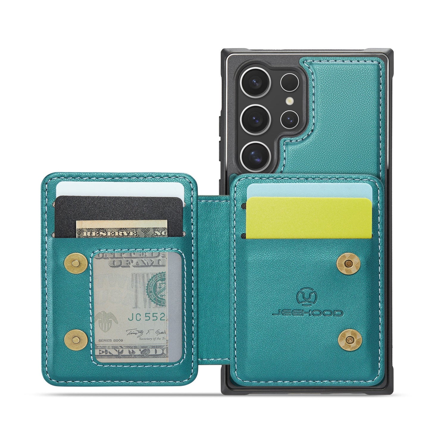 Magnetic Card Business Drop-resistant Leather Phone Case