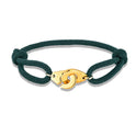 Popular Golden Handcuffs Carrying Strap Milan Rope Adjustable Bracelet