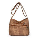 Fashion Women's Soft Leather Messenger Bag