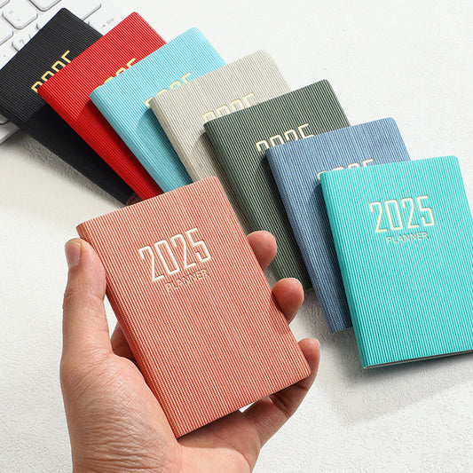 In Stock 2025a7 English Notebook Portable Mini