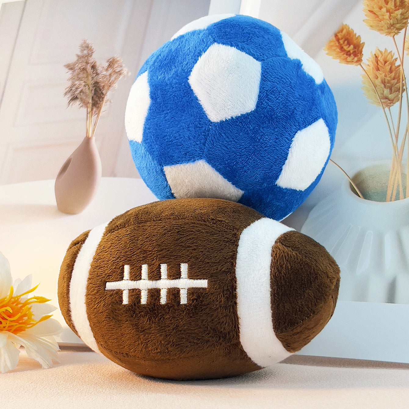 Football Rugby Interactive Puppy Training Toys Dog Pet Supplies