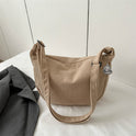 Corduroy Idle Style All-match Artistic One-shoulder Messenger Bag Student Casual Female Simple